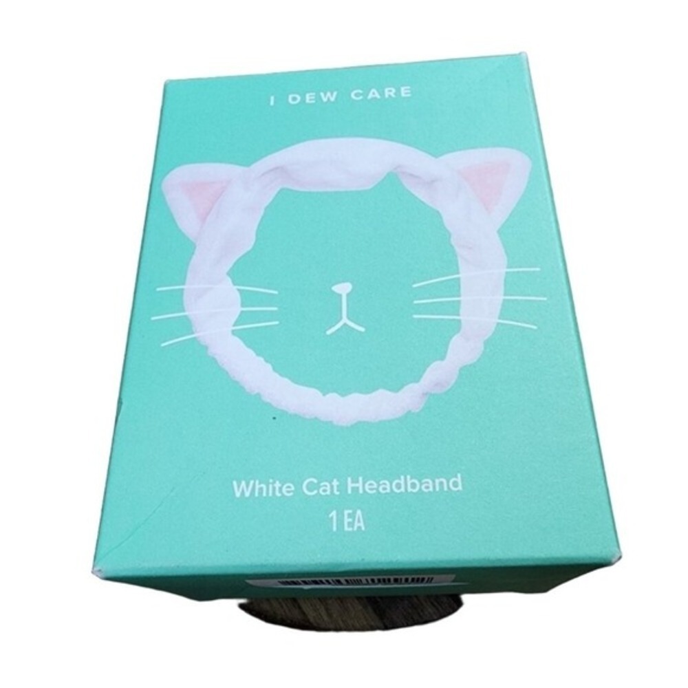 I Dew Care White Cat Headband 1pc‎